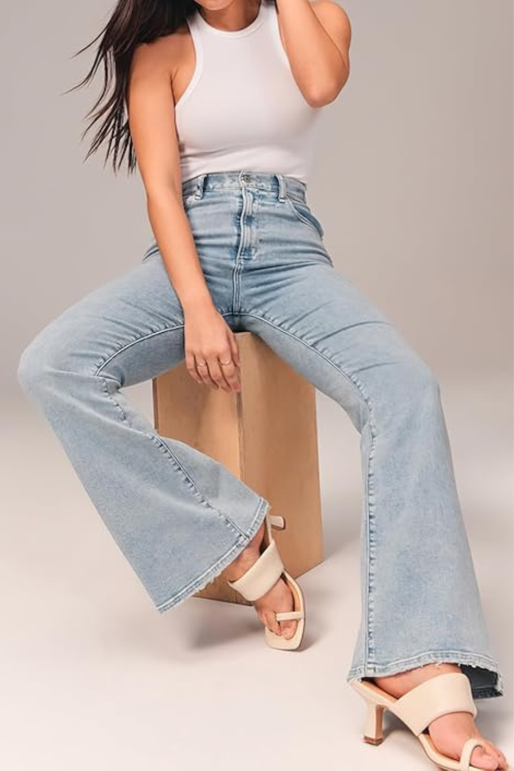 Flare Jeans voor Dames - Stijlvolle en Comfortabele Pasvorm