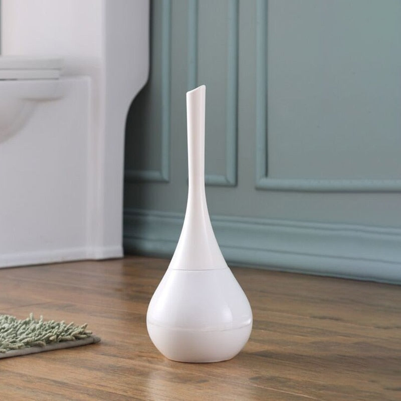 Stijlvolle Spatbestendige Toiletborstel voor Hygiënische Reiniging