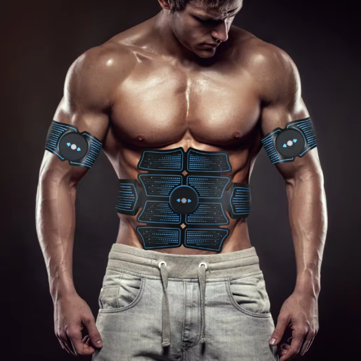Buikspierstimulator met EMS-technologie voor snelle resultaten