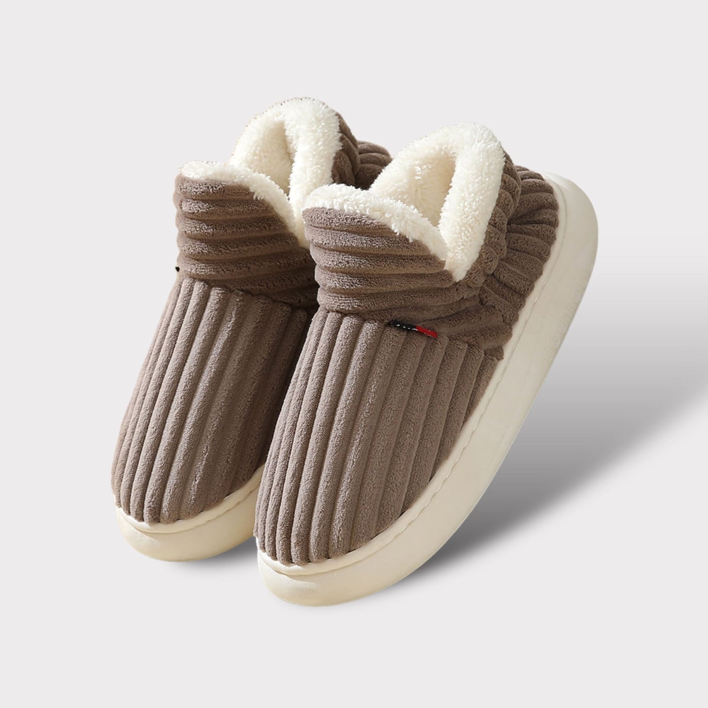 Warme Fleece Pantoffels met Antislipzool voor Comfort
