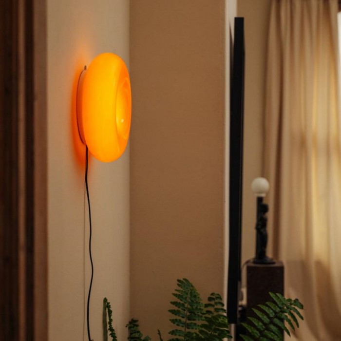 Moderne LED Donut Muur- en Tafellamp in Bauhaus Stijl