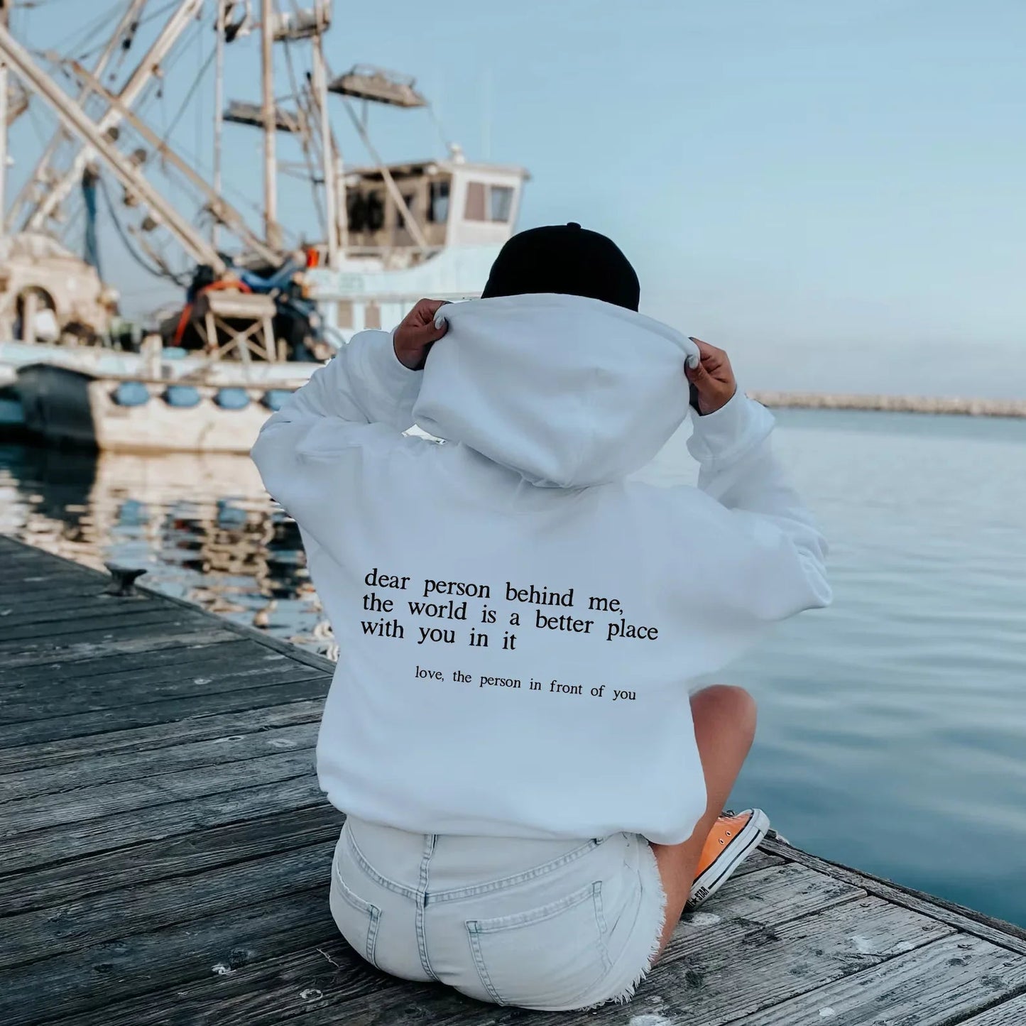 Jij Bent Genoeg - Unisex Hoodie voor Positiviteit