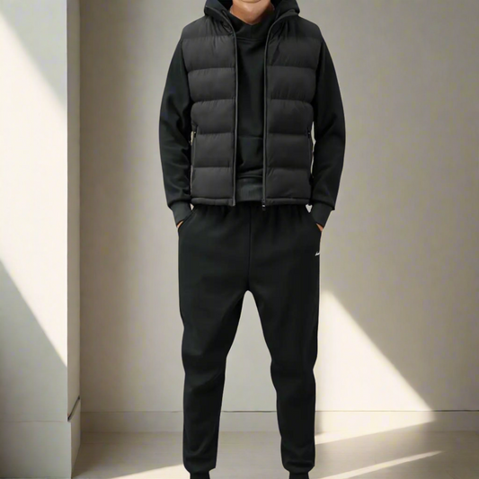 Casual gewatteerde bodywarmer voor heren | Stijlvol en comfortabel