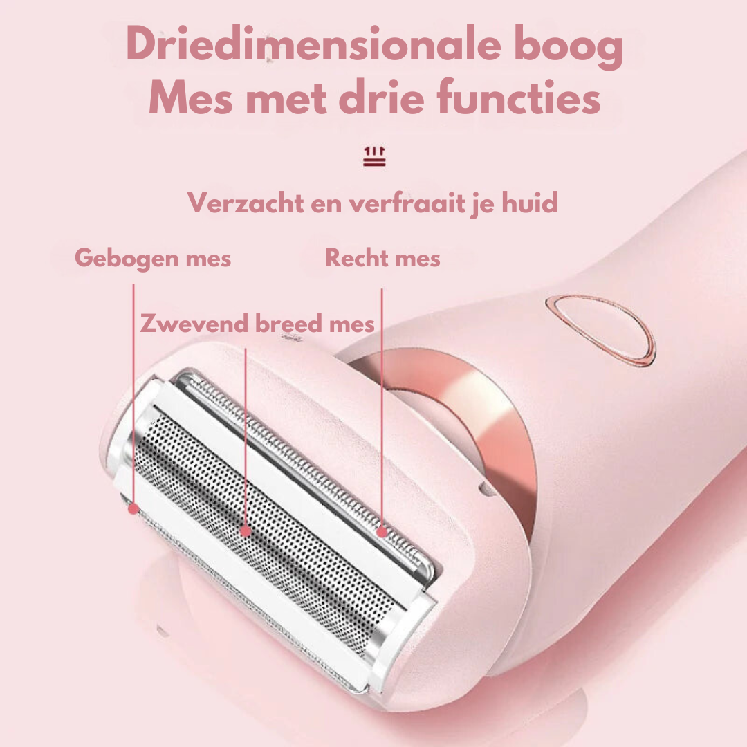 Pijnloos Scheerapparaat voor een Gladde Huid