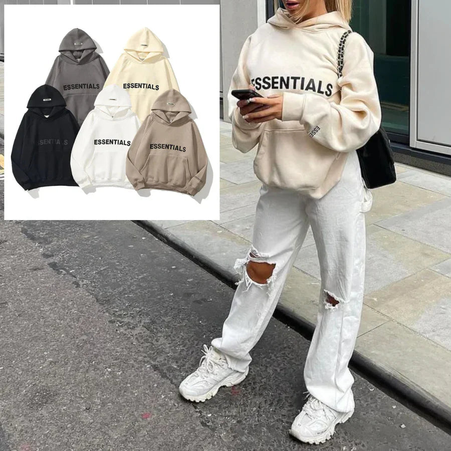 Comfortabele Hoodie met Capuchon en Kangoeroezakken