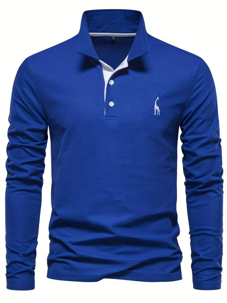 Polo Pullover voor de Moderne Man - Tijdloos Comfort en Stijl