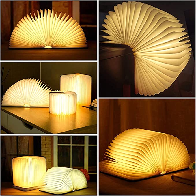 Magische boekenlamp met LED verlichting