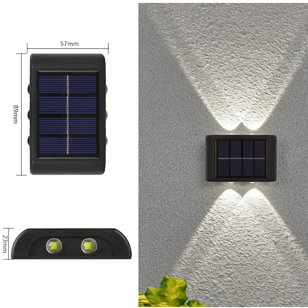 Tuinwandlampen Op Zonne-energie | Milieuvriendelijke Verlichting