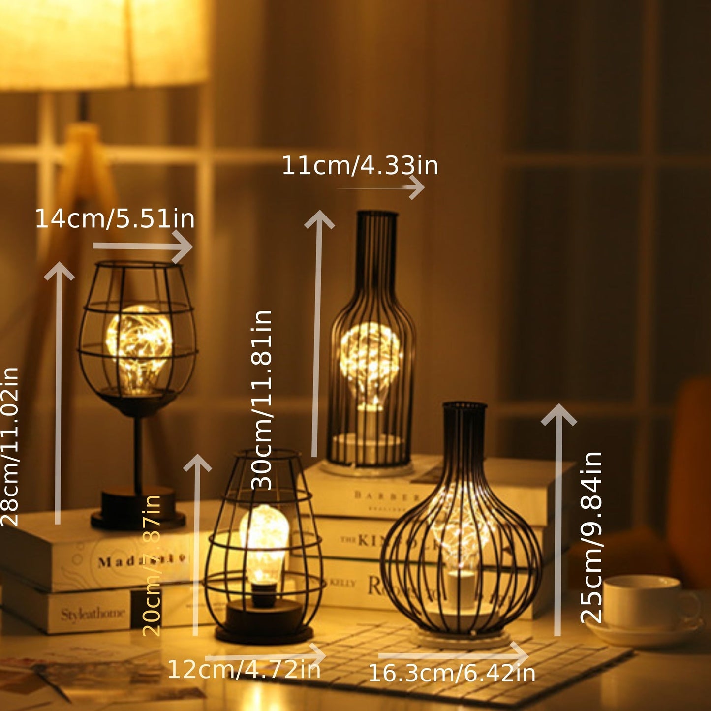 Draadloze Moderne Tafellamp van Metaal | Uplight Verlichting