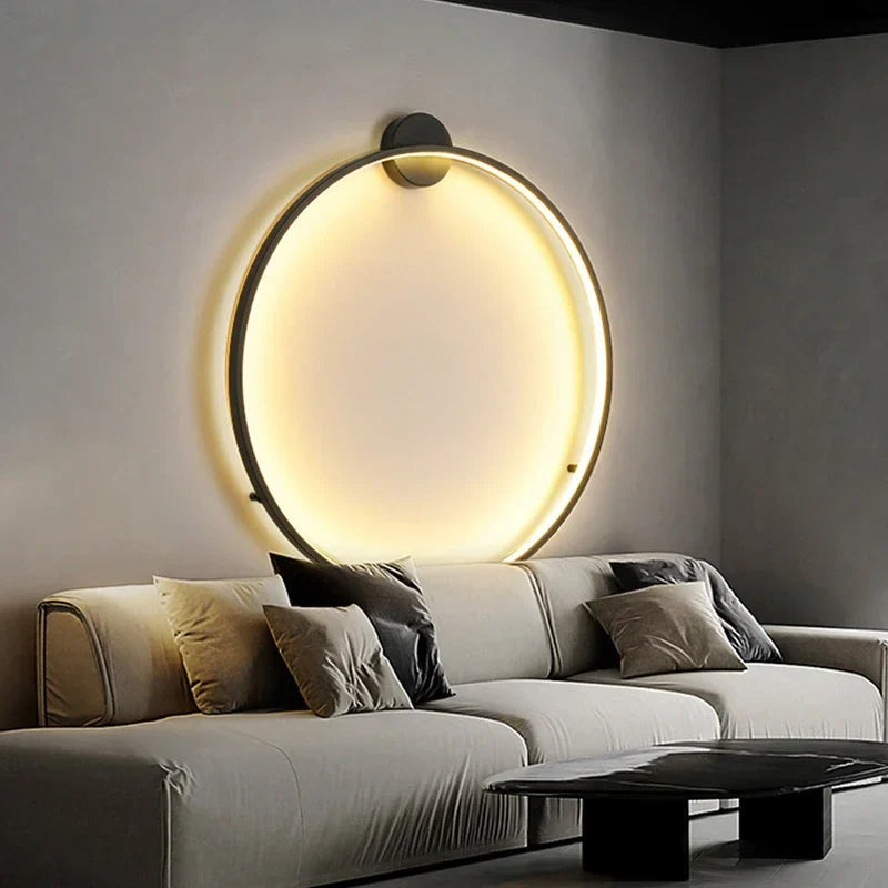 Moderne Cirkelvormige Wandlamp | Minimalistisch Design
