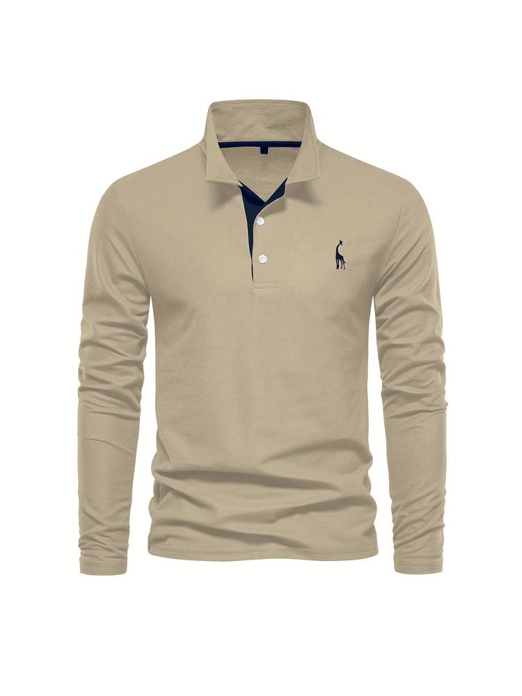 Polo Pullover voor de Moderne Man - Tijdloos Comfort en Stijl