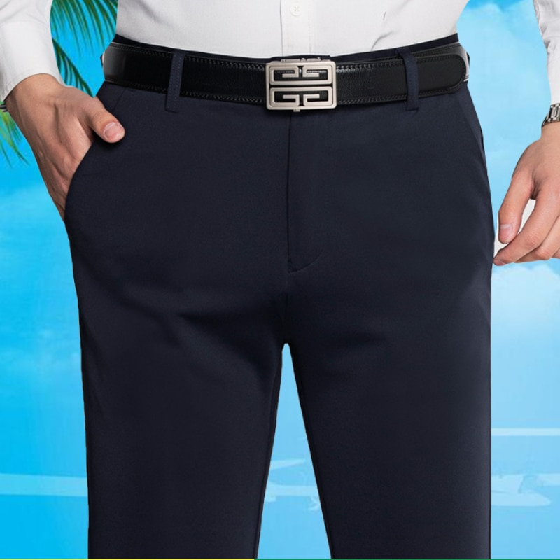 Slim-fit Stretch Broek voor Mannen | Ultiem Comfort & Duurzaam