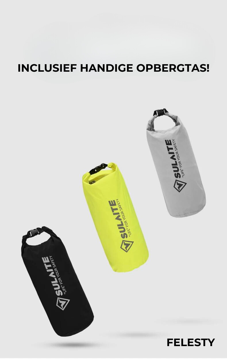 Waterdicht Regenpak - wind- en waterdicht - uniseks - inclusief opbergtas