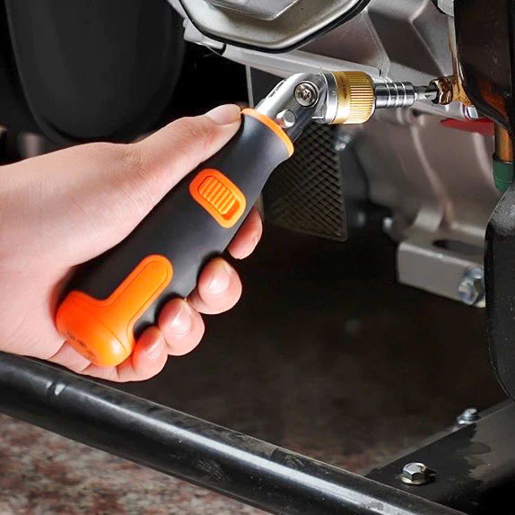 180° Rotating Ratchet Screwdriver - Perfect for Tight Spaces