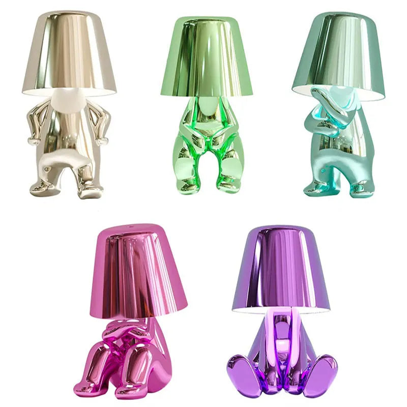 Kleurrijke USB-Oplaadbare Bureaulamp met Dimbare Verlichting