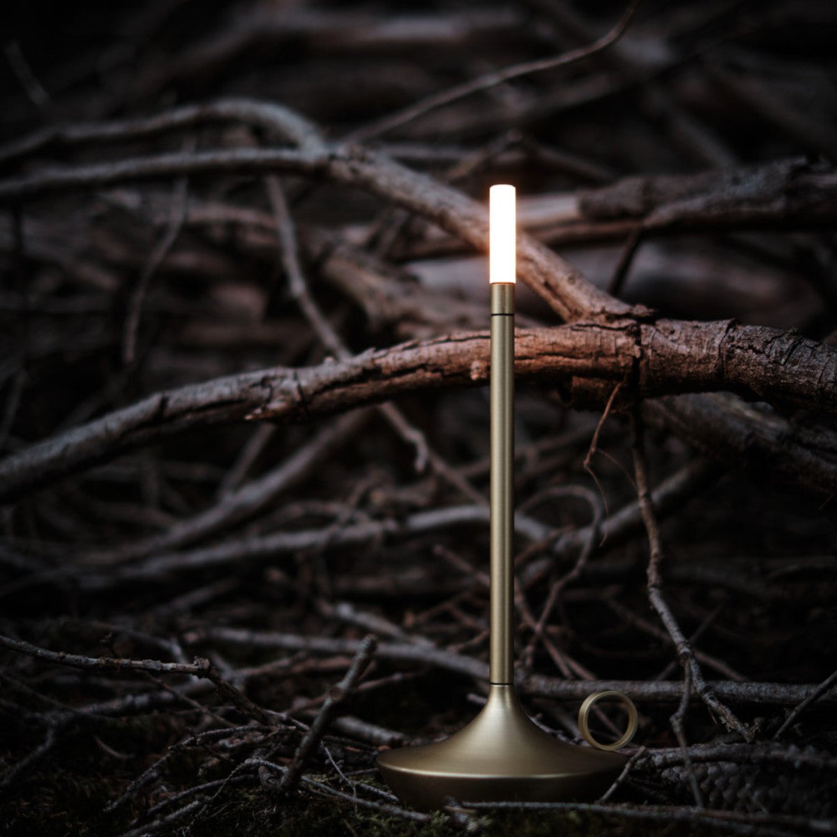 Sfeervolle Scandinavische Kaarslamp met LED Verlichting