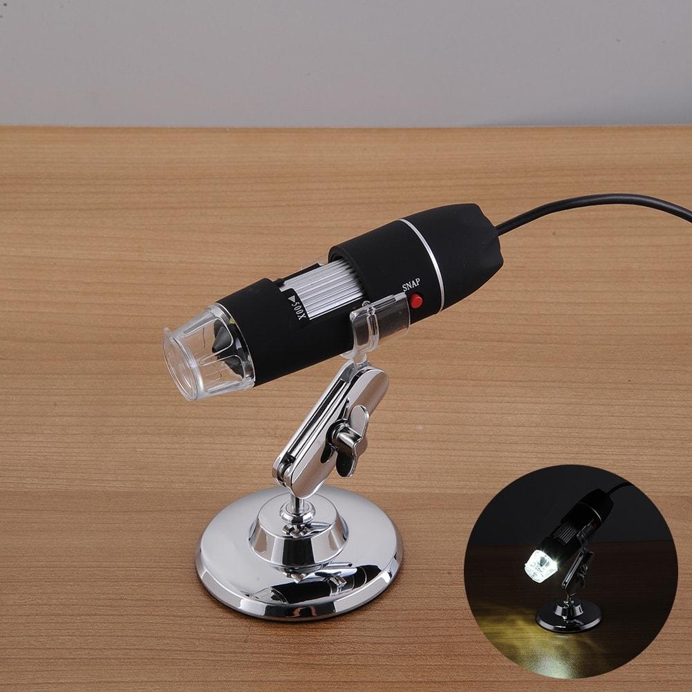 1000X USB Microscope - Portable 2MP Camera with LED Illumination