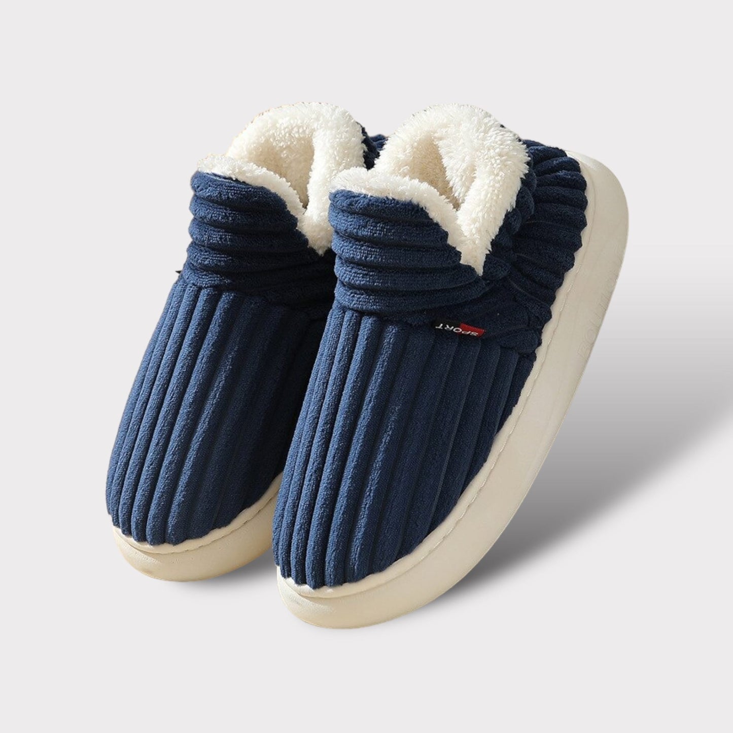 Warme Fleece Pantoffels met Antislipzool voor Comfort