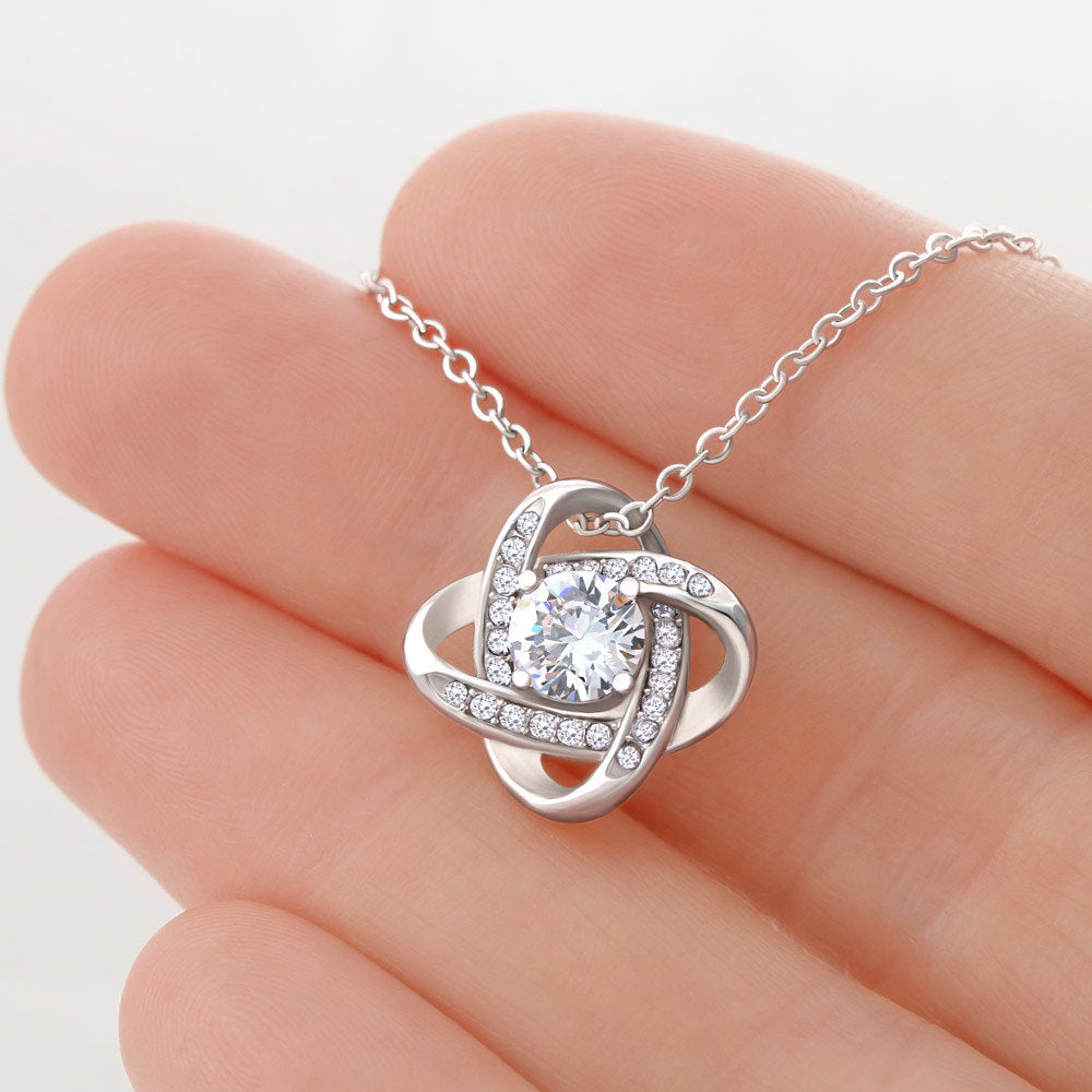 Romantische Love Knot Ketting voor Smokin Hot Vrouw