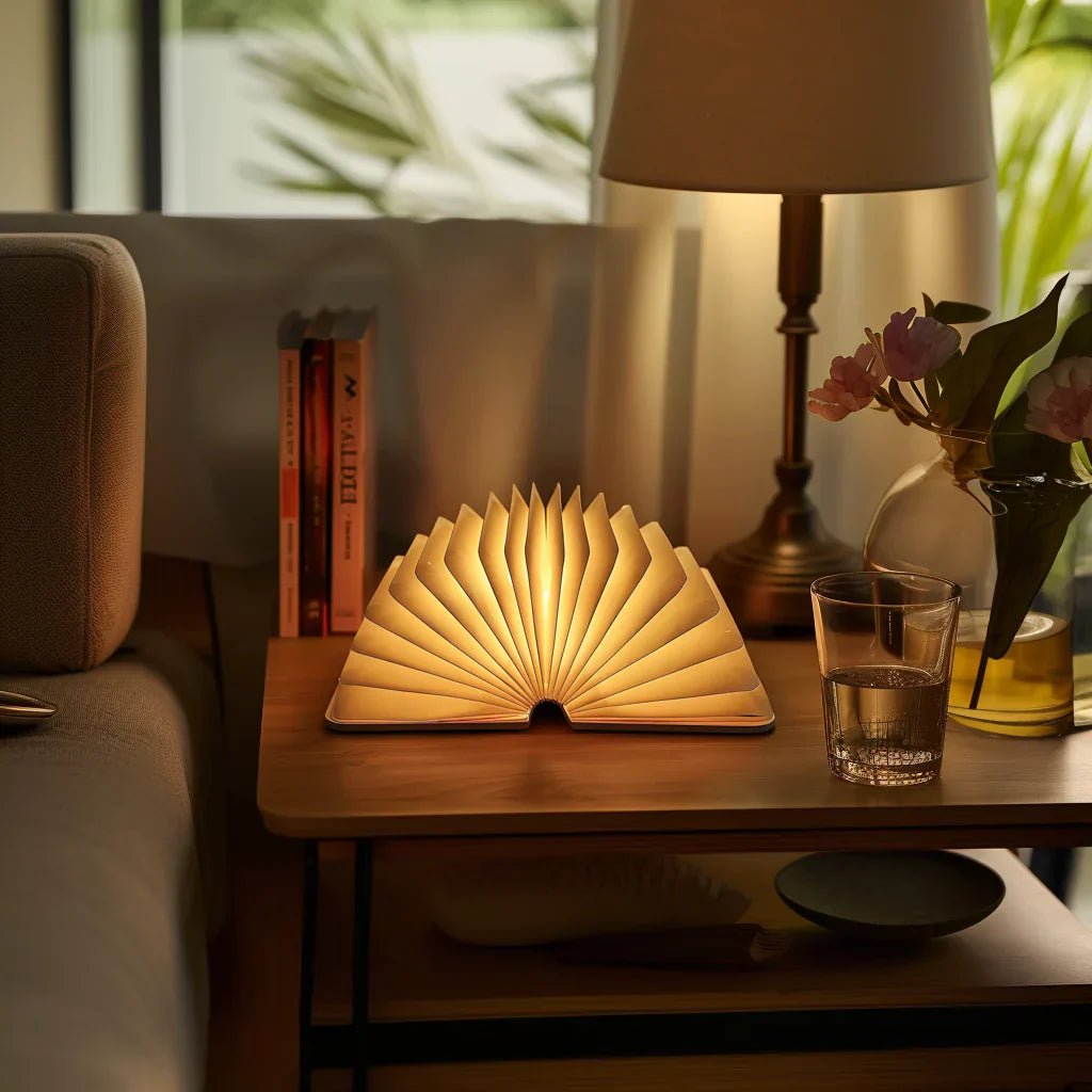 Magische boekenlamp met LED verlichting