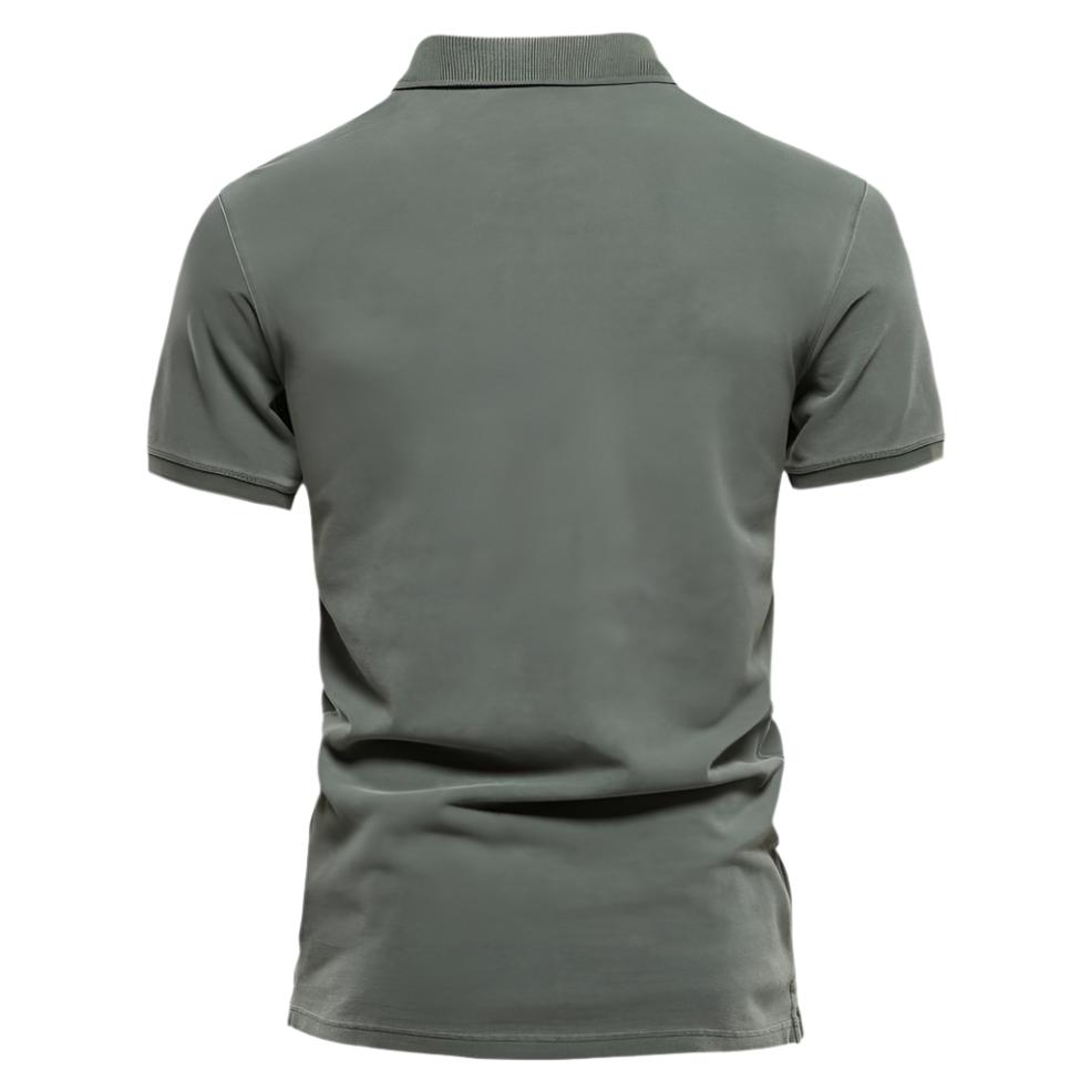 Katoenen Pique Polo Heren voor Stijlvolle Look