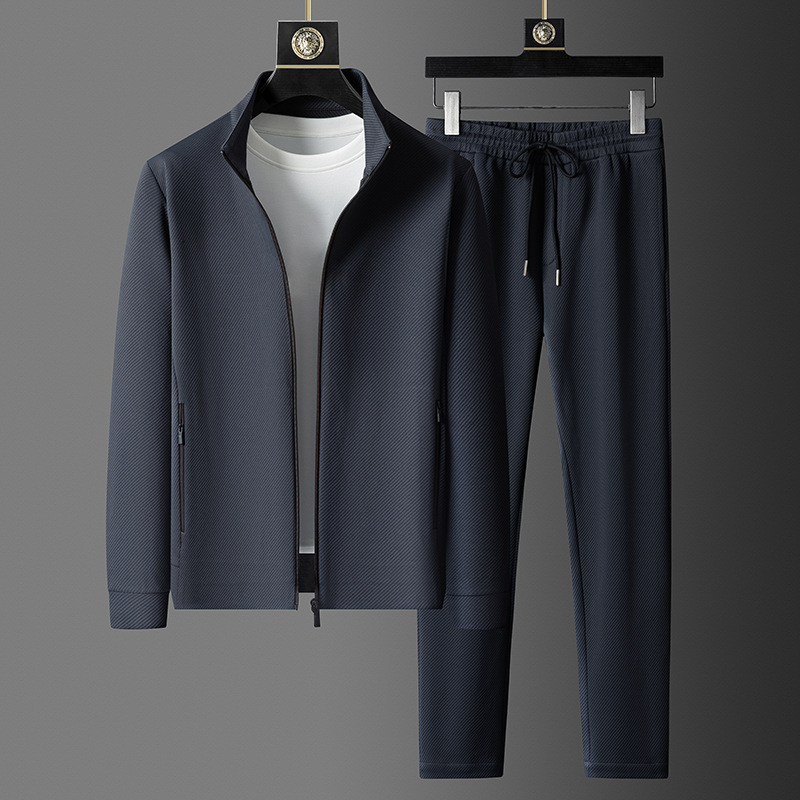 Sportieve Luxe Trainingspak Set met Lycra Vezel