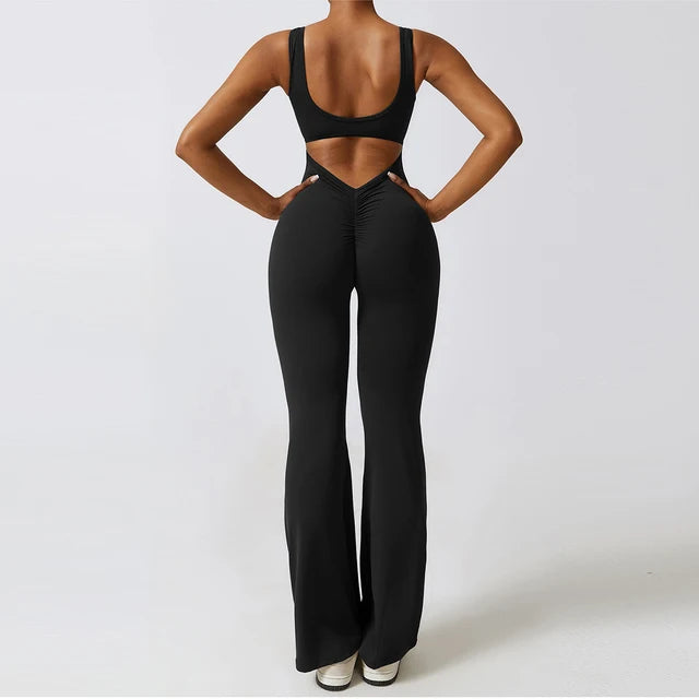 Dames Multifunctionele Jumpsuit voor Workout en Evenementen