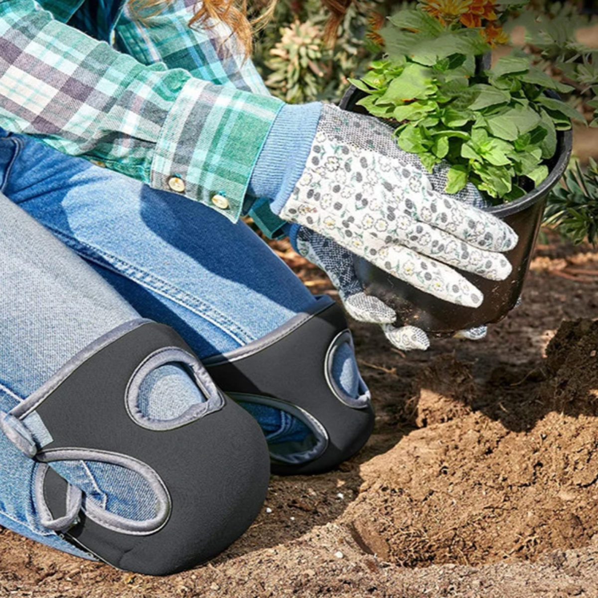 Kniebeschermers voor Tuinieren | Comfortabele Tuinier Knielpads
