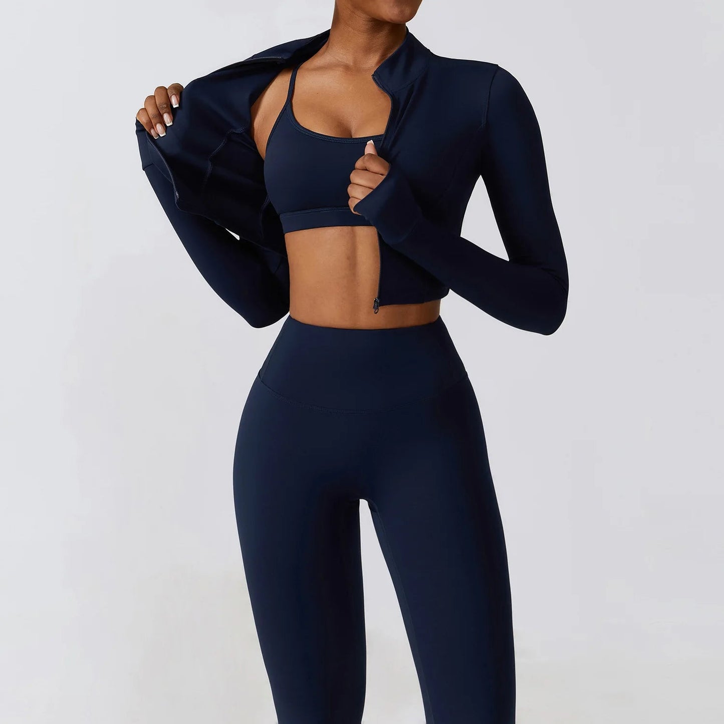 Sportieve 2/3-delige Workoutset met Armwarmers