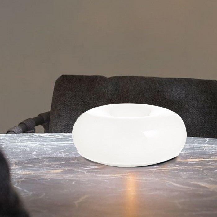 Moderne LED Donut Muur- en Tafellamp in Bauhaus Stijl