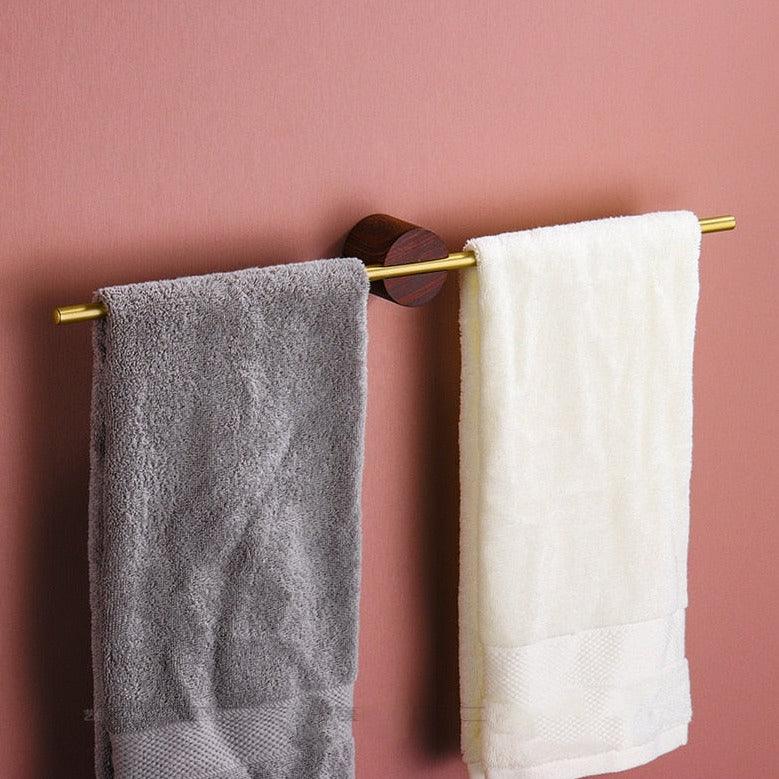 Verstelbare metalen handdoekhouder voor moderne badkamers