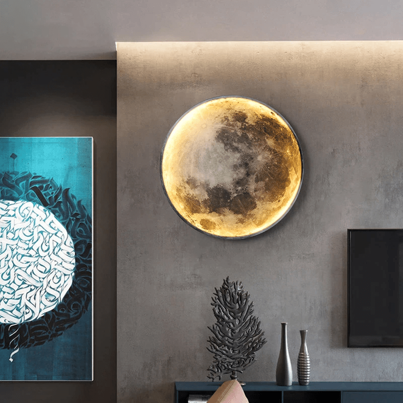 Luxe Maan Wandlamp - Magische Verlichting voor Elke Kamer