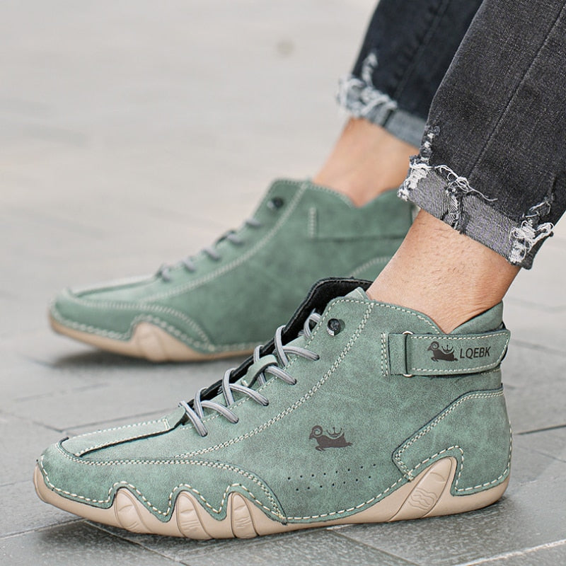 Ultra-comfortabele orthopedische leren schoenen voor pijnvrije beweging