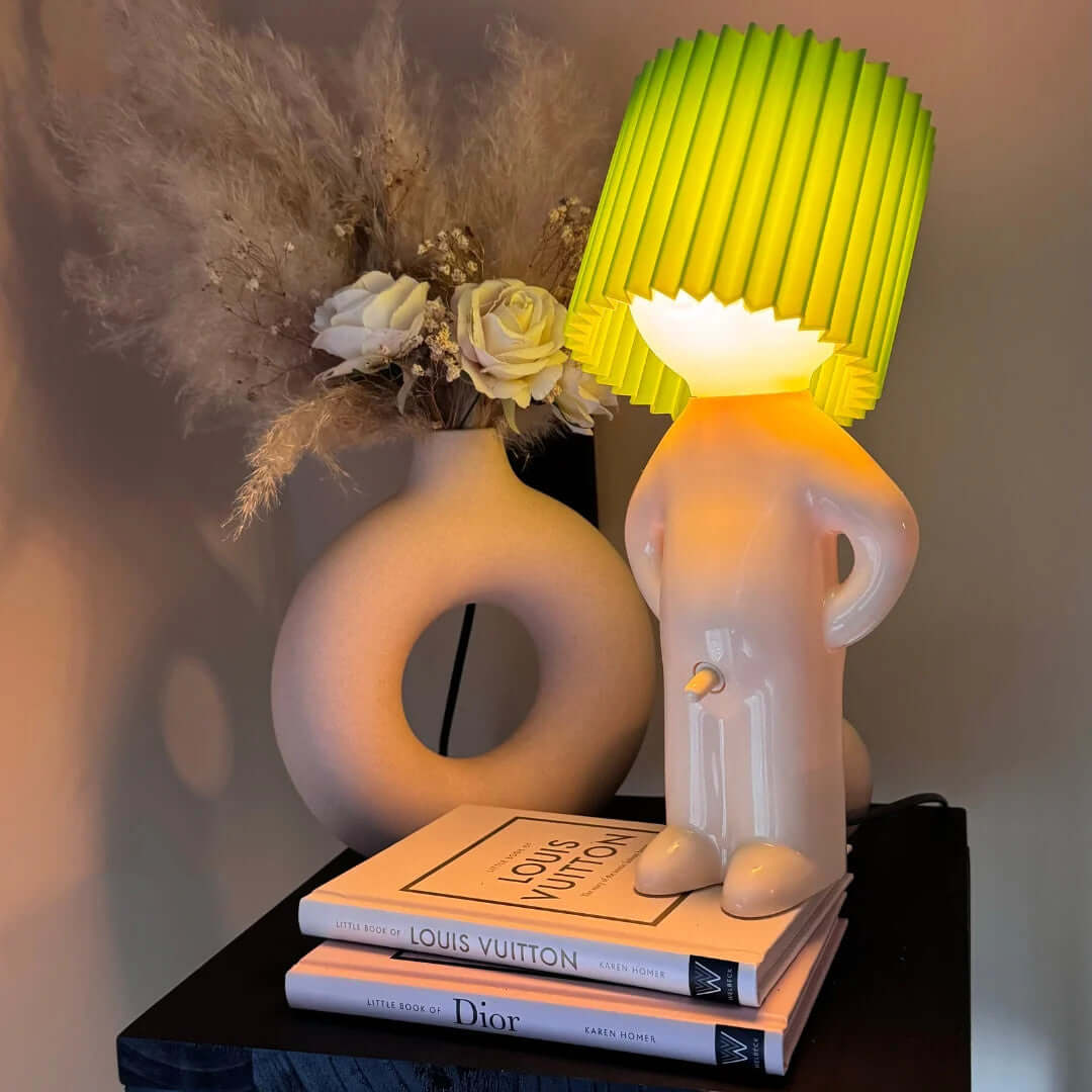 Speelse LED Tafellamp - Unieke en Grappige Slaapkamerverlichting