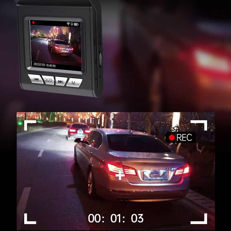 1080P HD Dashboard Camera - Easy Installation - Enhanced Night Vision - Motion Detection