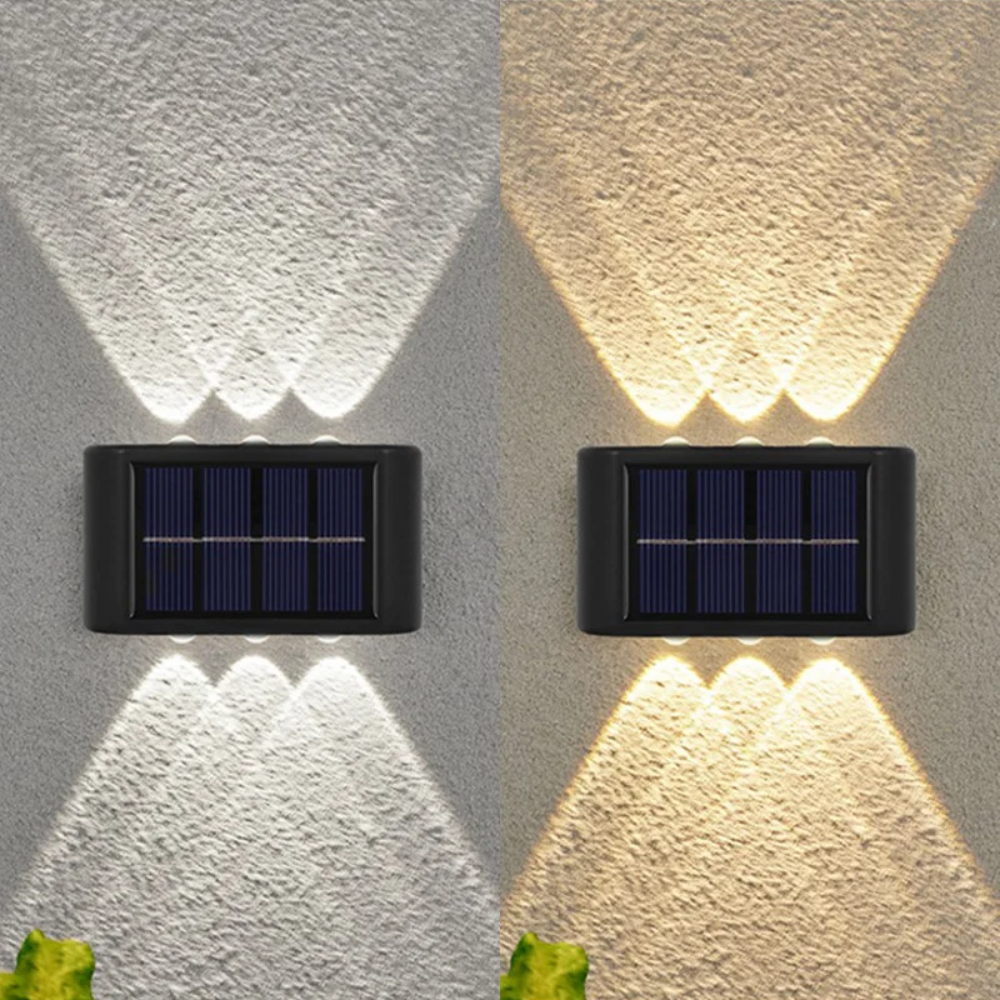Tuinwandlampen Op Zonne-energie | Milieuvriendelijke Verlichting