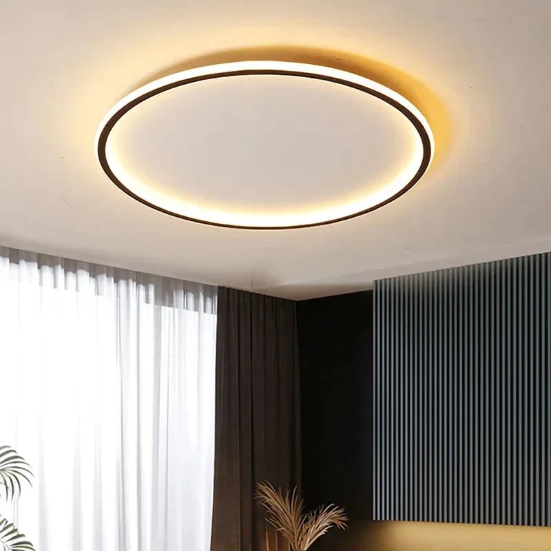Moderne Ronde LED Plafondlamp in Scandinavische Stijl