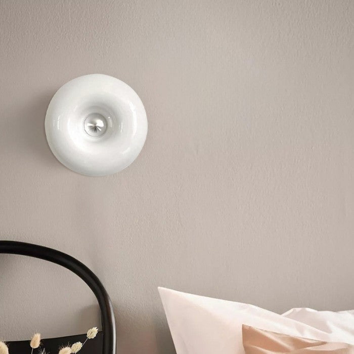 Moderne LED Donut Muur- en Tafellamp in Bauhaus Stijl