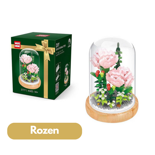 Flower Creation Building Kits | Always Fresh Flowers and Creative Relaxation
