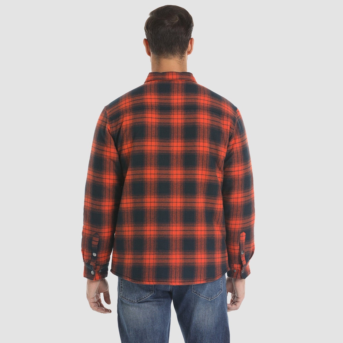 Heren Flanellen Vest met Gewatteerde Voering voor de Winter