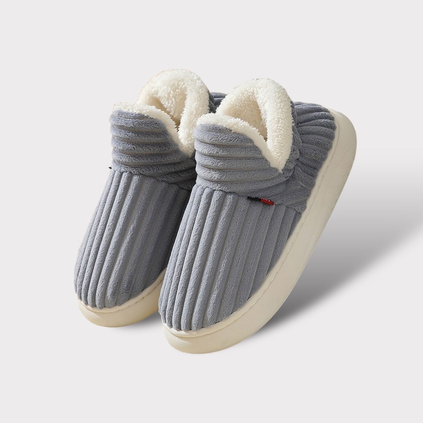 Warme Fleece Pantoffels met Antislipzool voor Comfort