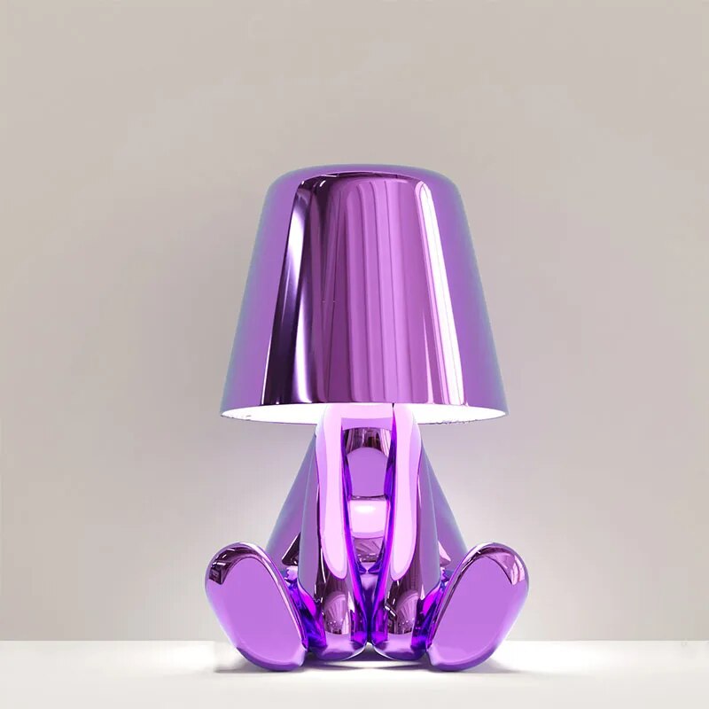Kleurrijke USB-Oplaadbare Bureaulamp met Dimbare Verlichting