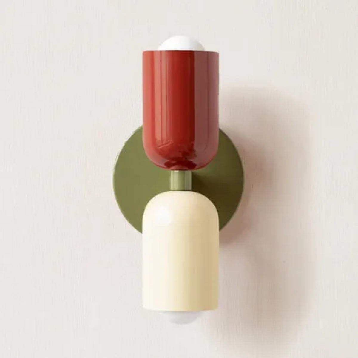Scandinavische Wandlamp met Warm LED Licht