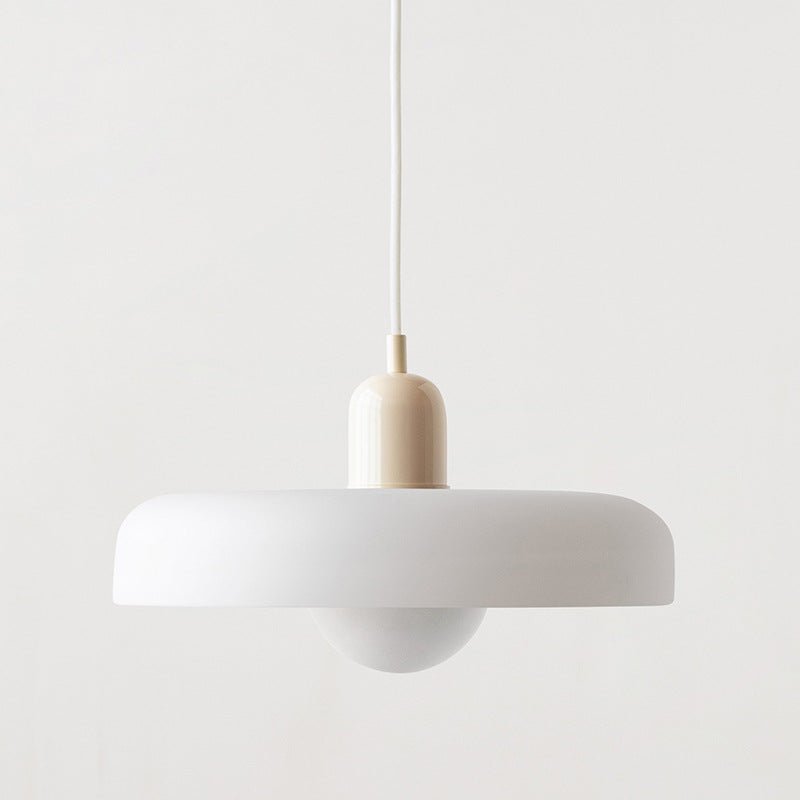 Kleurrijke hanglamp van glas-in-lood met modern design