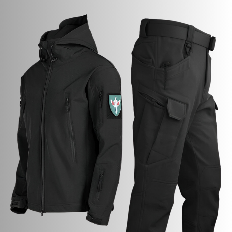 Militaire Winterjas en Broek - Thermisch, Duurzaam, Verstelbare Capuchon