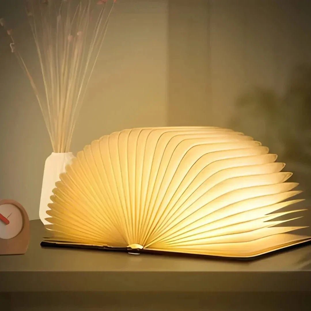 Magische boekenlamp met LED verlichting