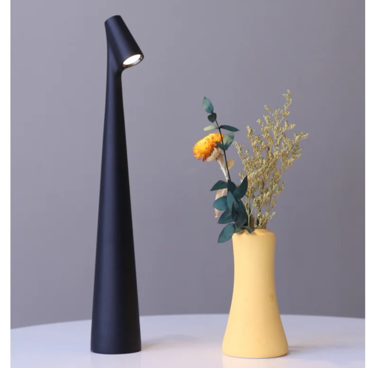 Draagbare Bureaulamp met Warm Licht en Lange Batterijduur