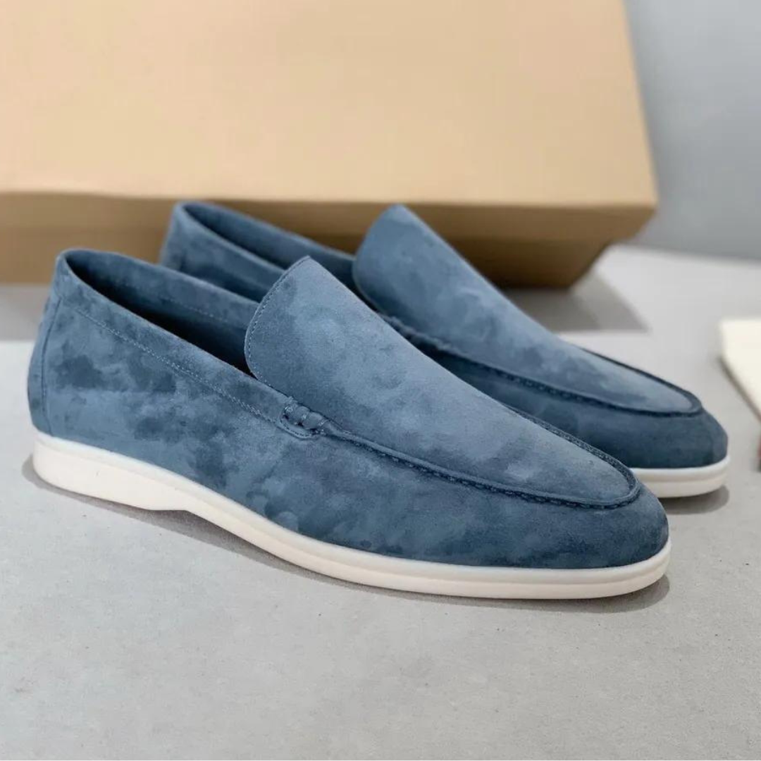 Luxueuze Suède Loafers voor Comfort en Stijl