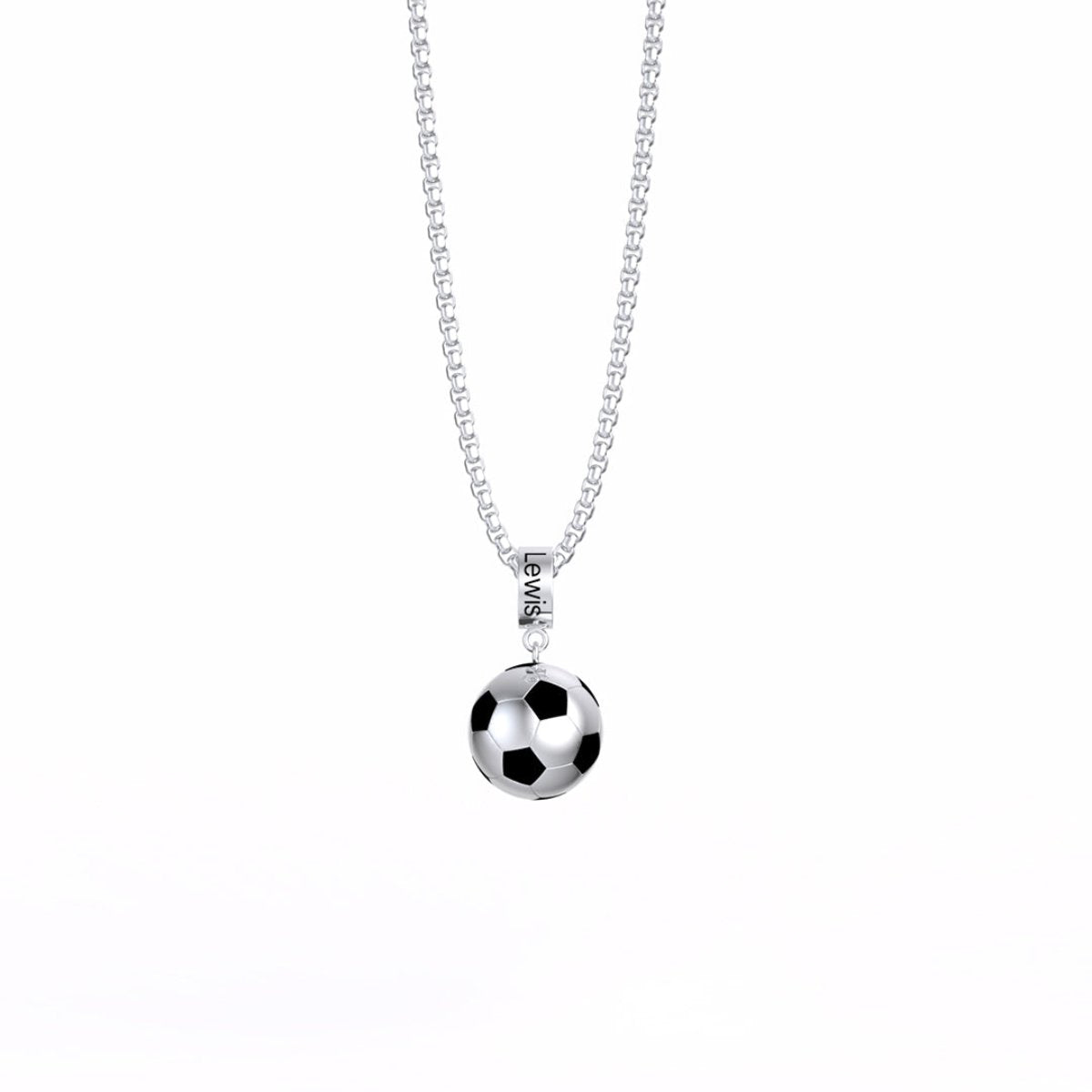 Voetbal Liefde Gepersonaliseerde Ketting