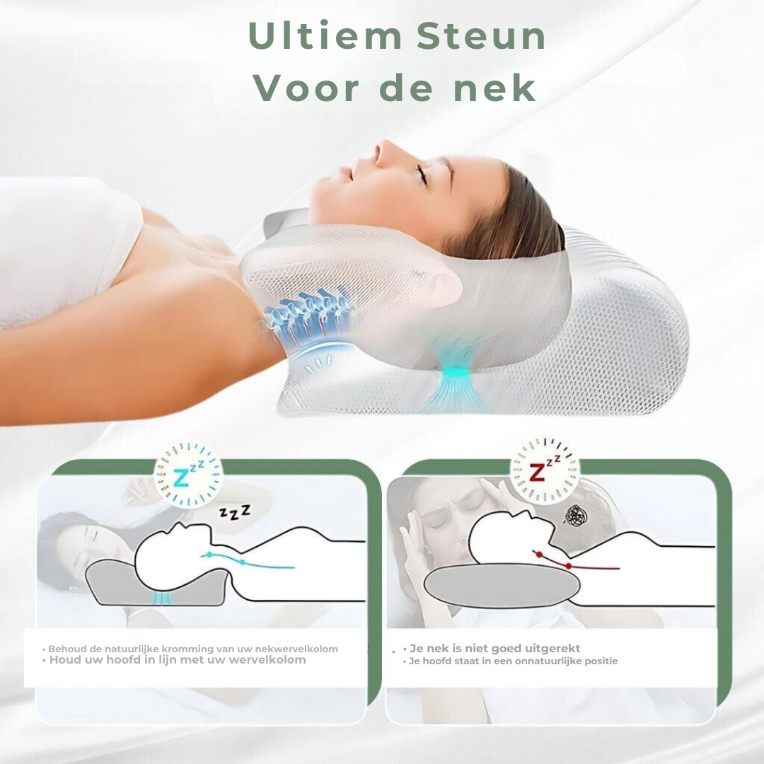 Orthopedisch Kussen - Ergonomische Ondersteuning - Pijnvrij Slapen